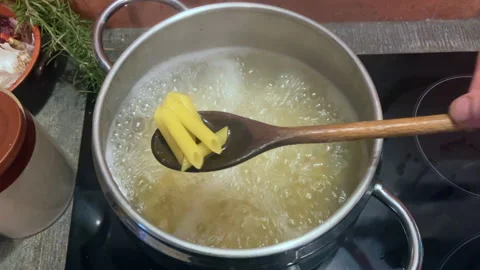 Taste macaroni Stock Footage 234646852