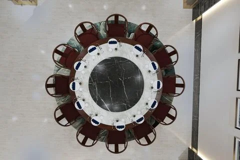 A Taste of Tradition Incorporating Classic Elements into Your Dining Room I.. Stock-Illustration