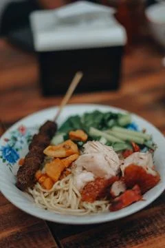 Tasting Asian Delicious Culinary Creations Captured Through Stunning Food P.. Stock Photos