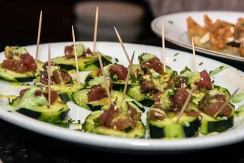 Tasty appetizer before the main course. Stock Photos