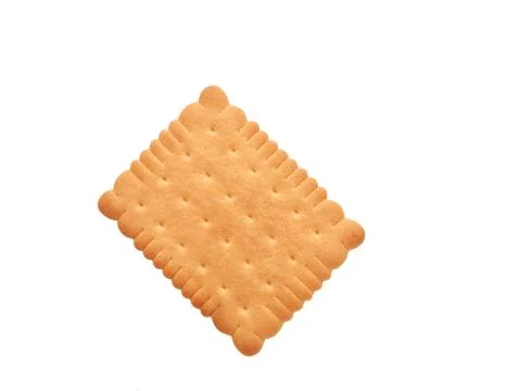 Tasty Biscuit isolated Stock Photos