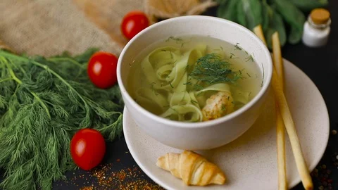 Tasty breakfast. Stock Footage 114742363