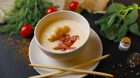 Tasty breakfast. Stock Footage 114742378