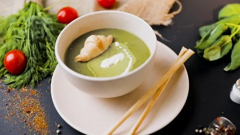 Tasty breakfast. Stock Footage 114742856