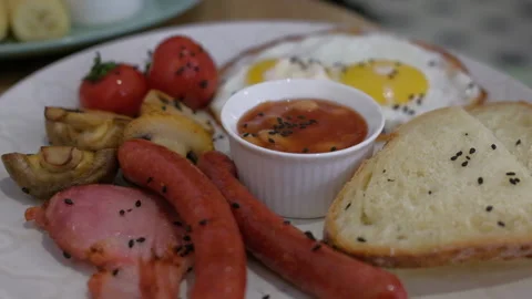 Tasty breakfast Stock Footage 239168030