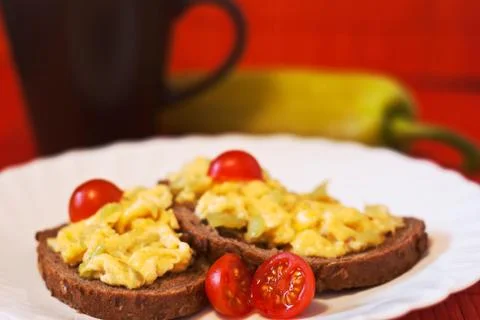 Tasty breakfast Stock Photos