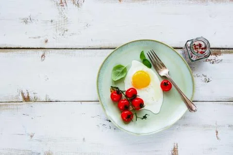 Tasty breakfast set Stock Photos