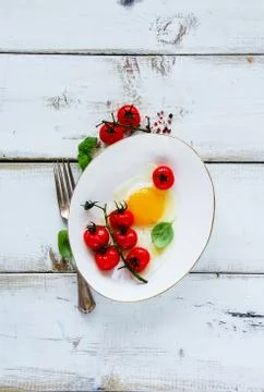 Tasty breakfast set Stock Photos