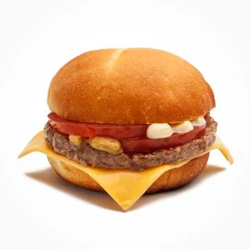 Tasty burger Stock Photos