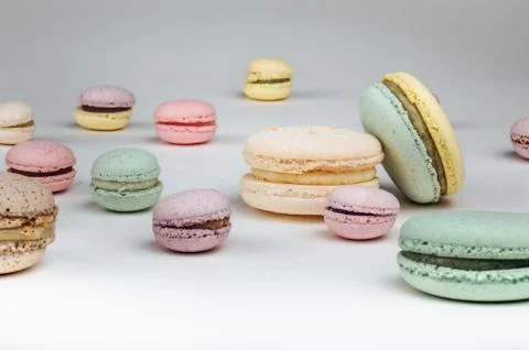 Tasty Cake macarons Stock Photos