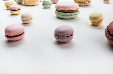 Tasty Cake macarons Foto stock