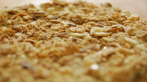 Tasty Cake Macro Stock Footage 129170824