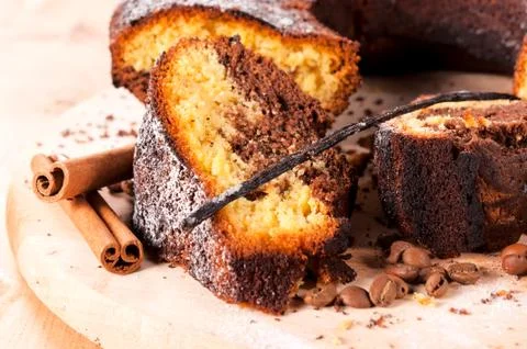 Tasty cake Stock Photos