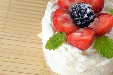 Tasty cake Stock Photos