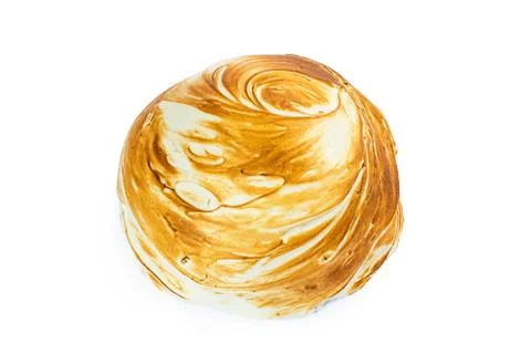 Tasty cake on a white background Stock Photos