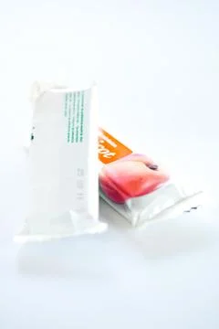 Tasty cereal bars Stock Photos