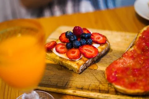Tasty complete breakfast Stock Photos