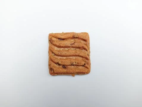 Tasty cookie on white background  Foto stock
