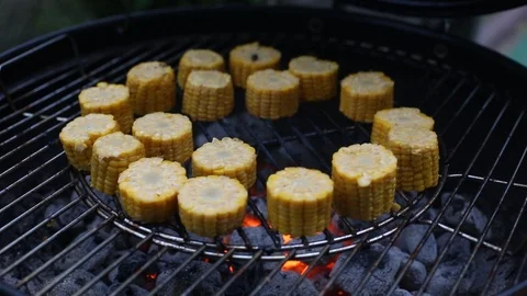 Tasty corn cobs Stock Footage 109546533