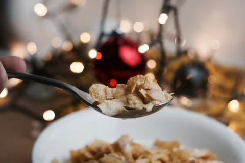 Tasty Corn Flakes Stock Photos