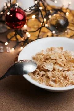 Tasty Corn Flakes Stock Photos