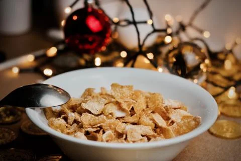 Tasty Corn Flakes Stock Photos