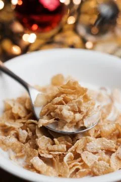 Tasty Corn Flakes Foto stock