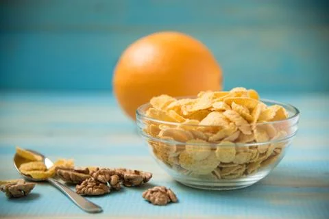 Tasty Corn Flakes Foto stock