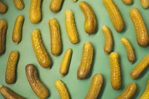 Tasty cucumbers Stock Photos