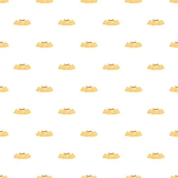 Tasty dumplings pattern on white background Stock Illustration