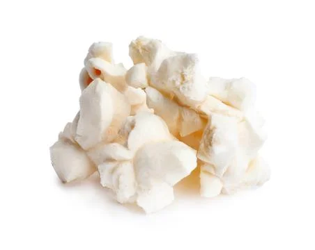 Tasty fresh pop corn isolated on white 스톡 사진