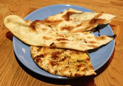 Tasty Indian flatbread Stock Photos