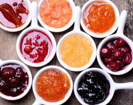 Tasty jam Stock Photos