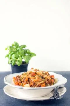 Tasty pasta Stock Photos