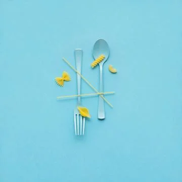 Tasty pasta. Stock Photos