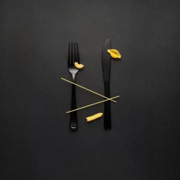 Tasty pasta. Stock Photos