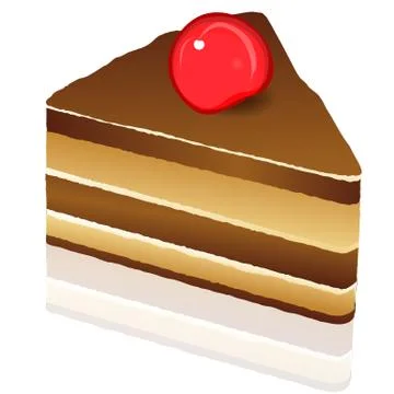 Tasty pastry Stock Illustration