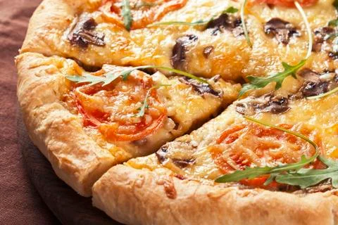 Tasty pizza Stock Photos
