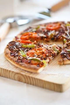 Tasty pizza Stock Photos