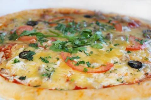 Tasty pizza Stock Photos