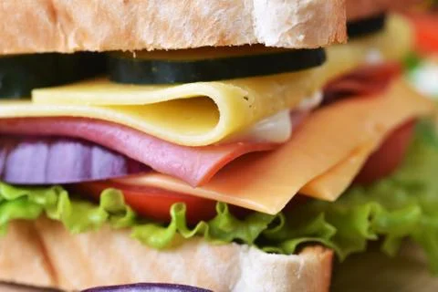 Tasty sandwich Stock Photos
