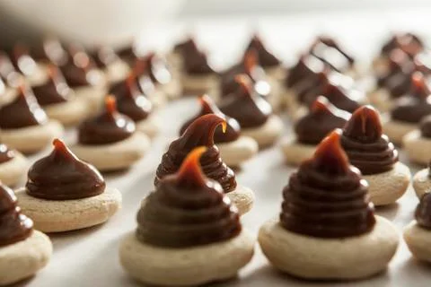 Tasty Sweets Backlighting Stock Photos
