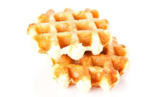 Tasty Waffles Stock Photos