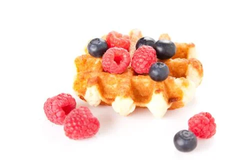 Tasty Waffles Stock Photos