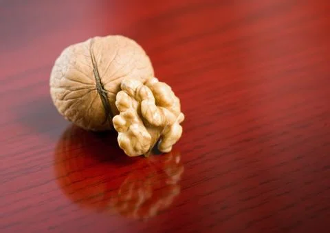 Tasty walnut. Foto stock