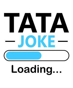 Tata Joke Loading Illustrazione stock