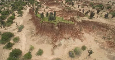 Tatacoa Desert Video stock 151928757