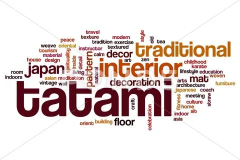 Tatami Word Cloud Concept