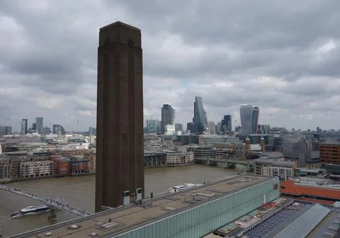 Tate Modern in London Stock Photos