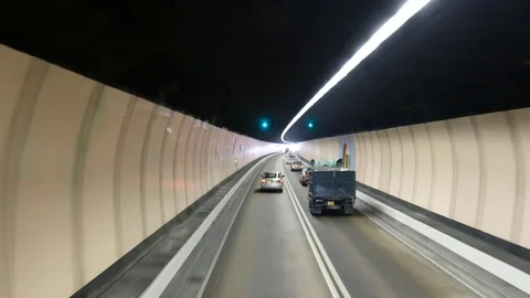 Tate's Cairn Tunnel Stock Footage 78217540